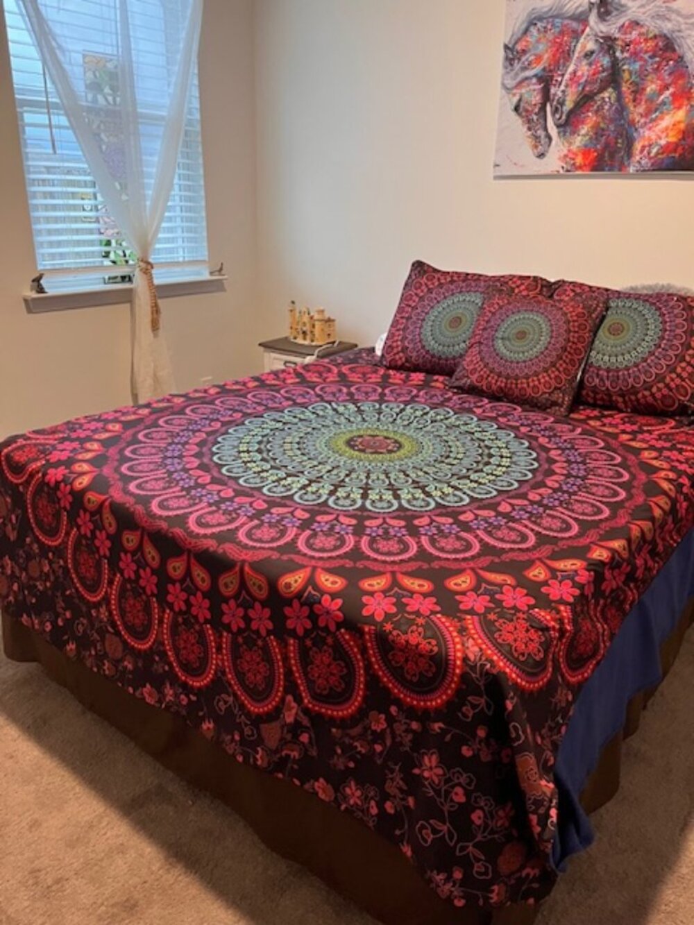 DUVET BEDDING SET  4 PIECES